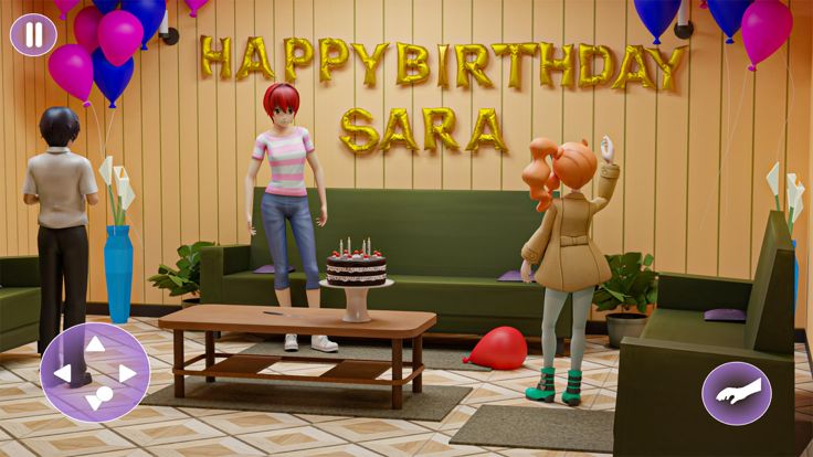 动漫女孩学校生活游戏截图