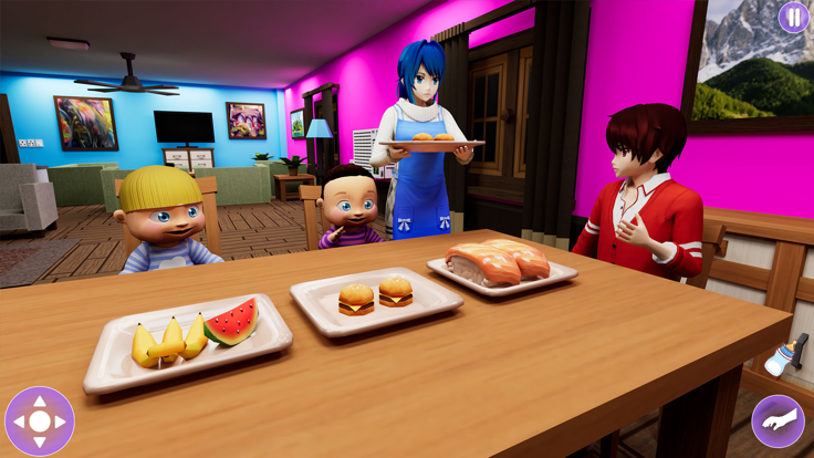 Twin Baby Life Simulator Game游戏截图