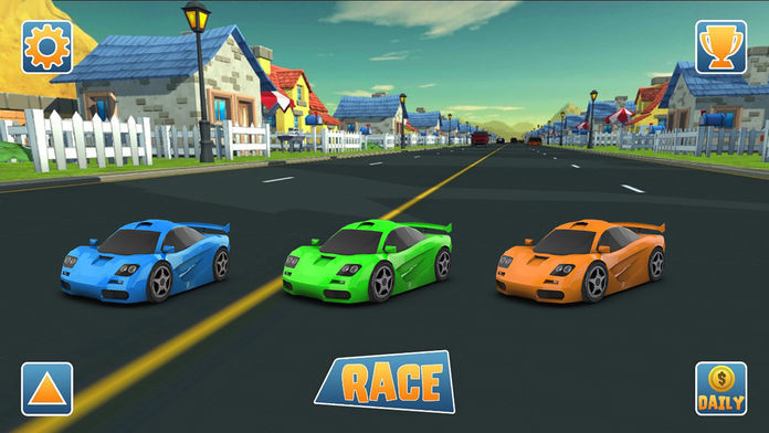 3D超跑汽车游戏截图