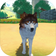 Wolf Animal Life Simulator 3D