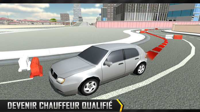 城市测试驾驶学校和停车场模拟器游戏截图