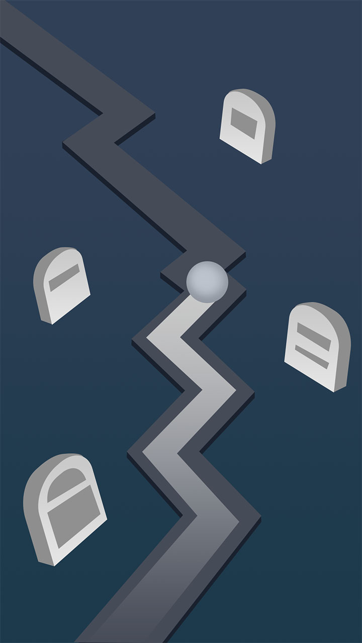 滚动的球球游戏截图