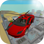 Flying  Helicopter Car 3D Free