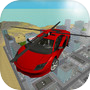 Flying  Helicopter Car 3D Freeicon