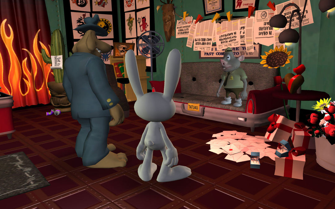 Sam & Max 203: Night of the Raving Dead游戏截图