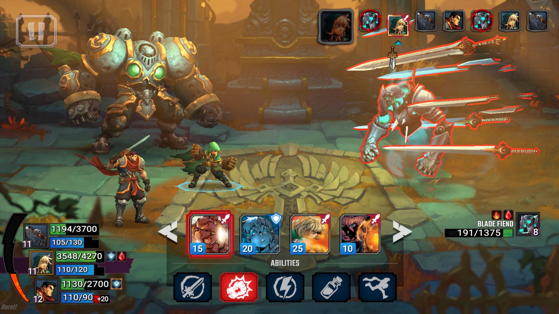 Battle Chasers: Nightwar游戏截图