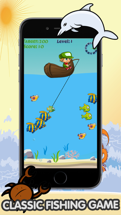 Sea Fishing Game 2017 HD - Classic Fishing Game游戏截图