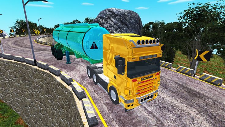 Oil Truck Drive Simulator 3D游戏截图