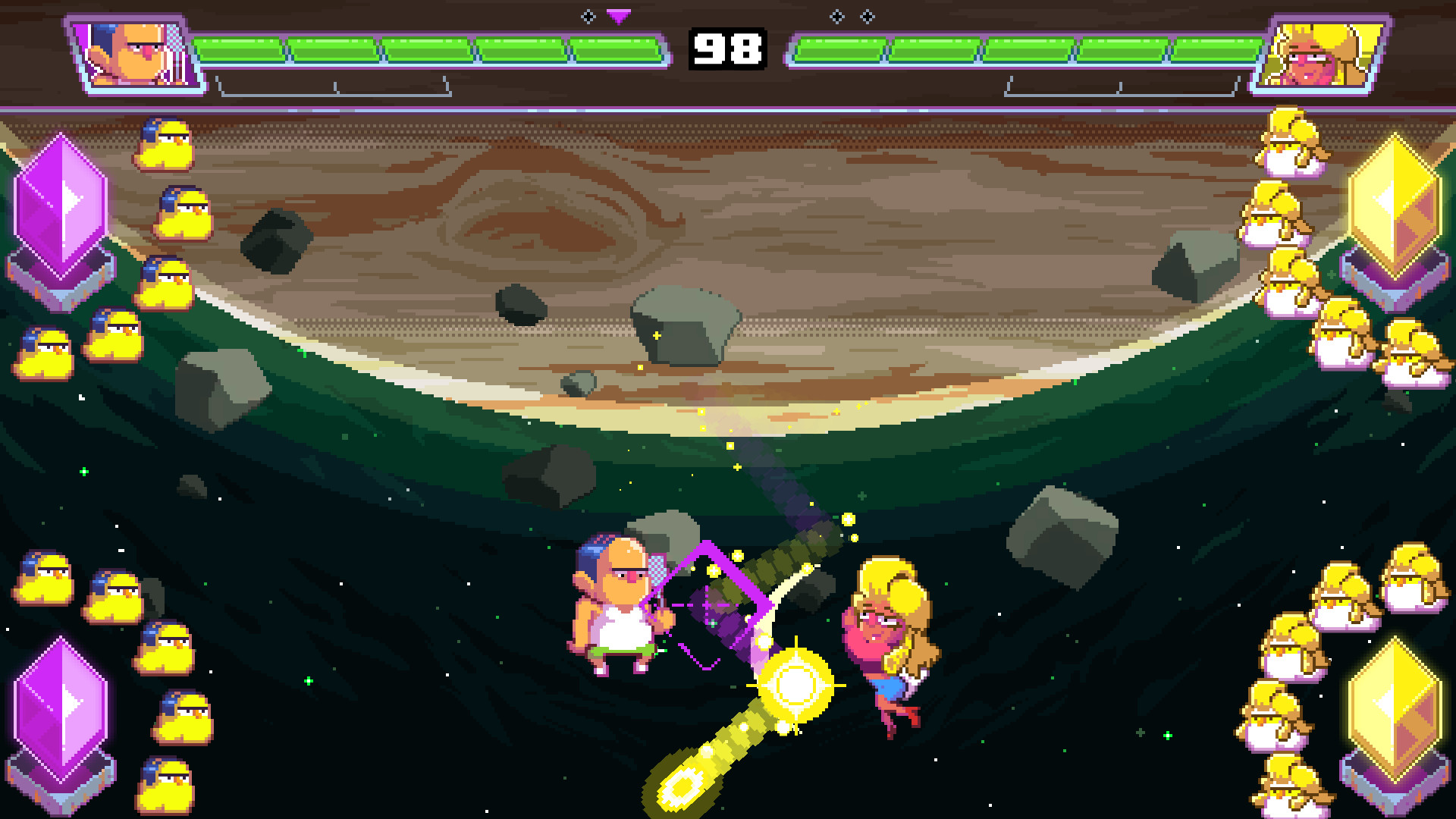 Ultra Space Battle Brawl游戏截图
