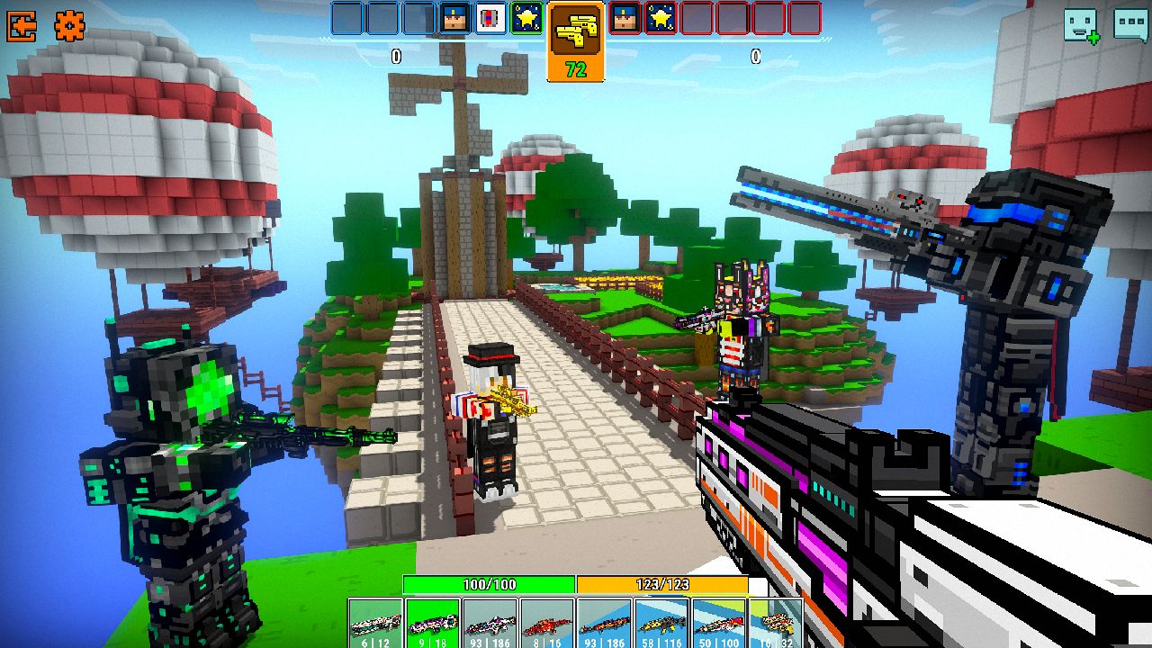Screenshot of Cops N Robbers (FPS): 3D Pixel