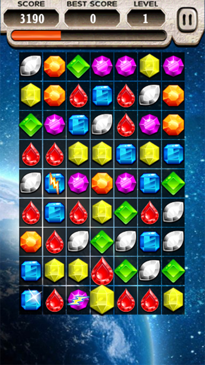 Gemstone puzzle crush游戏截图