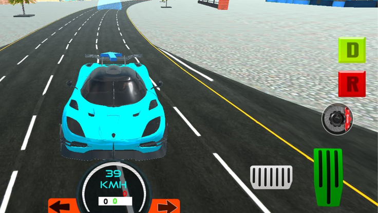Modern Car Driving School Game游戏截图