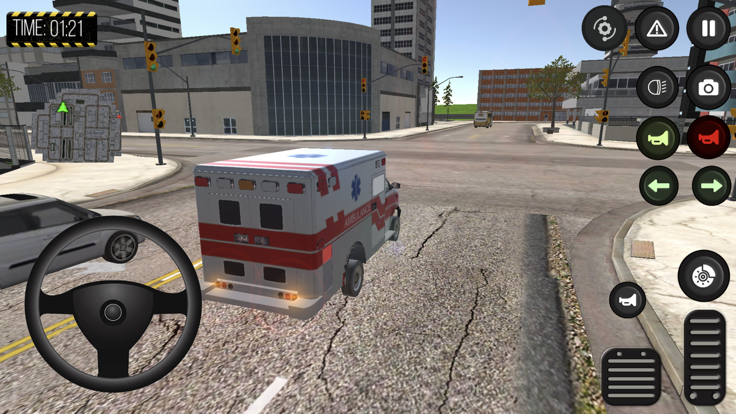 Ambulance Simulator Emergency游戏截图