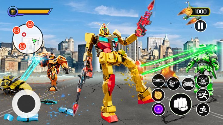 Car Transform: Robot Games游戏截图