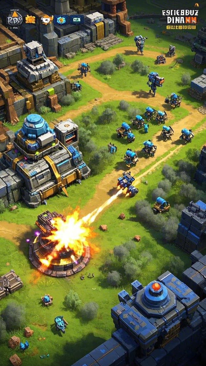 赛博防线游戏截图