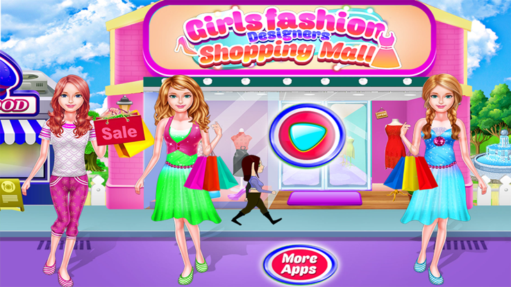 Girl Fashion Designer Shopping游戏截图