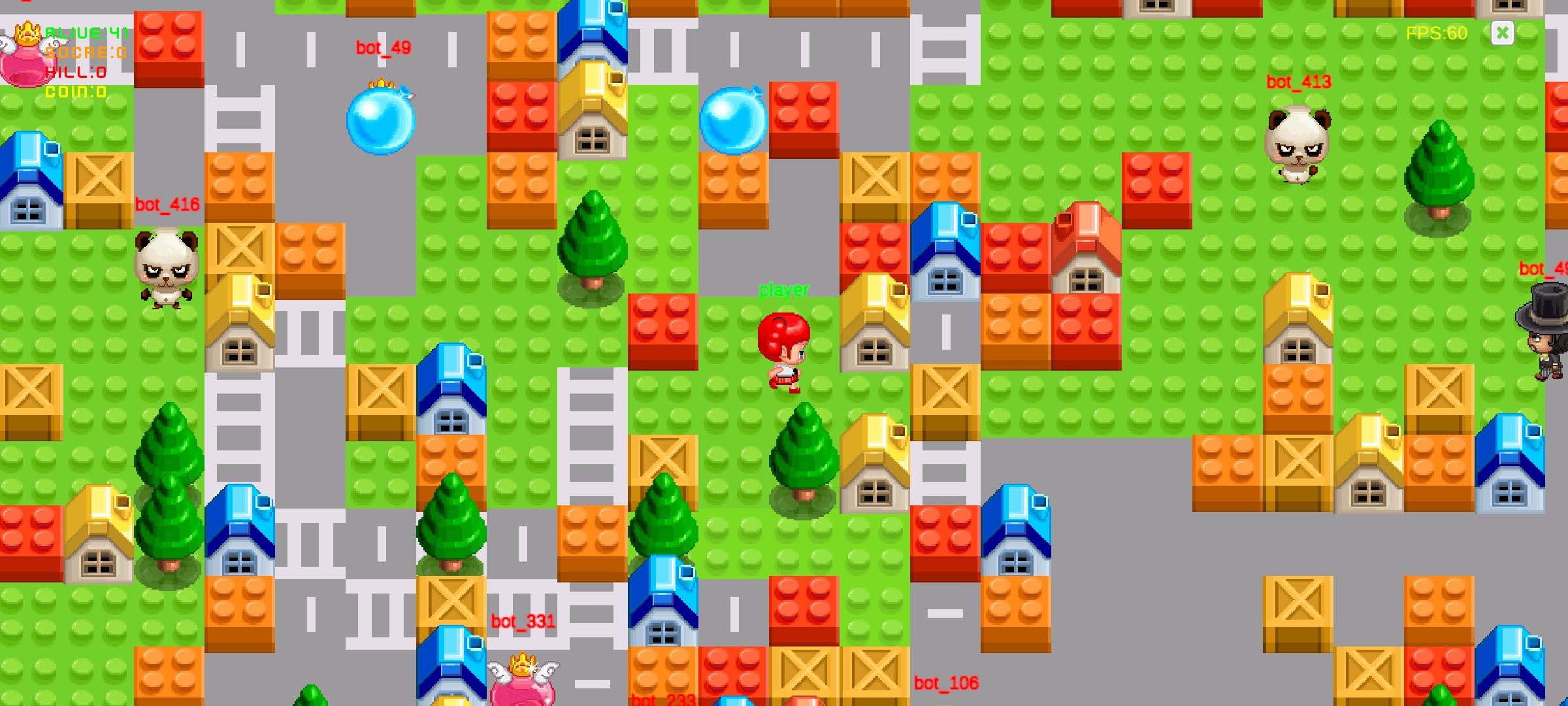 泡泡人游戏截图