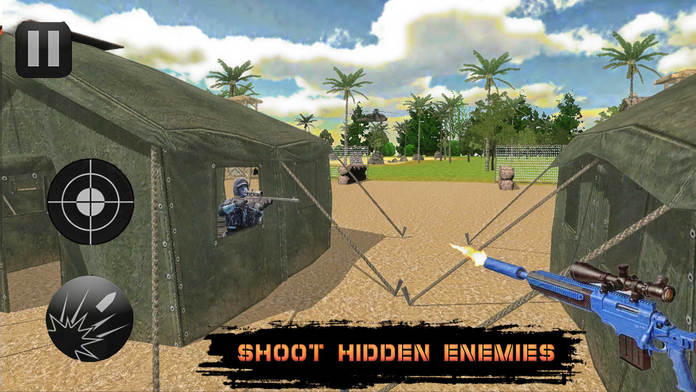 Commando behind war: contract sniper killer pro游戏截图