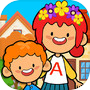 My Pretend Home & Family - Kids Play Town Games!icon