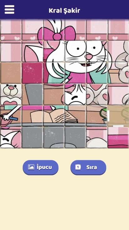 Kral Şakir - Kaydırmalı Puzzle游戏截图