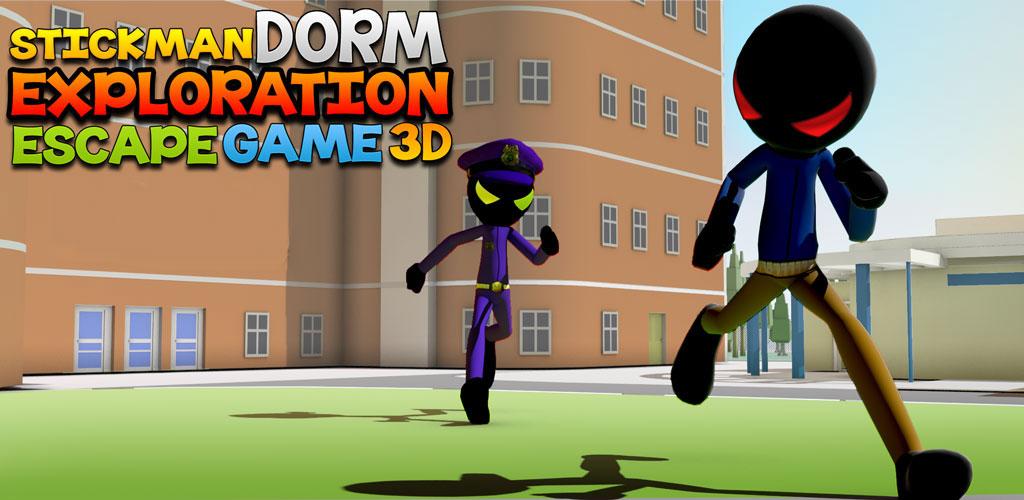 Stickman Dorm Exploration Escape Game 3D游戏截图