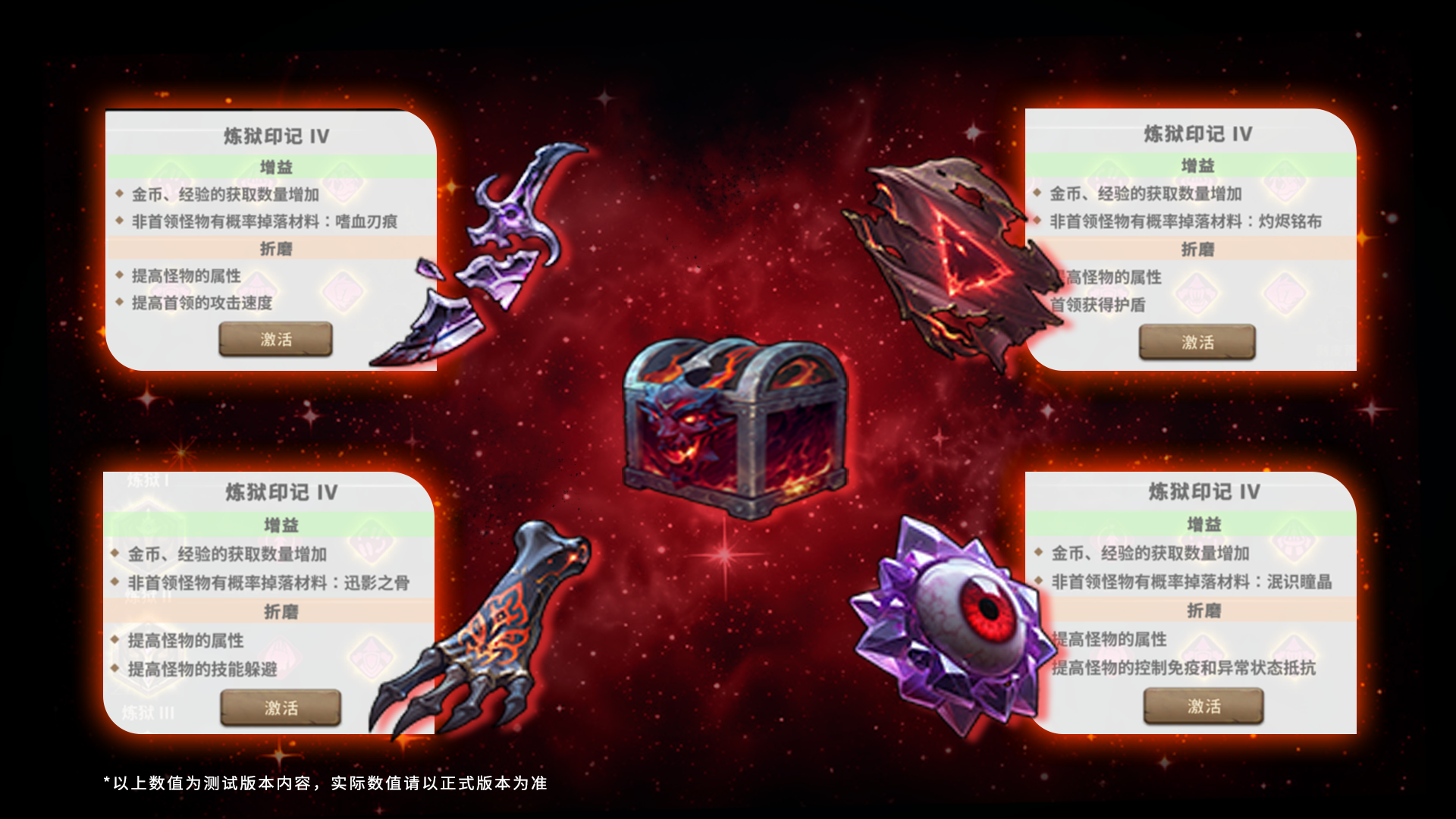 ★主线地图新增炼狱IV