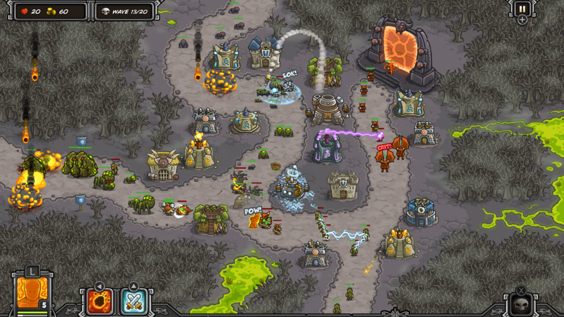 Kingdom Rush  - Tower Defense游戏截图
