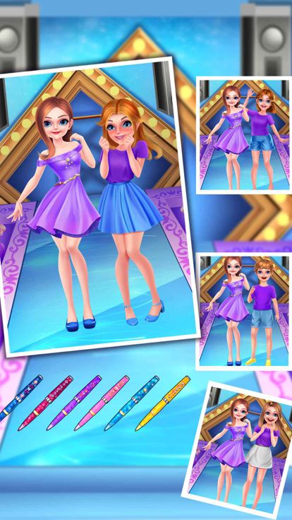 明星时尚礼服派对-女孩游戏游戏截图