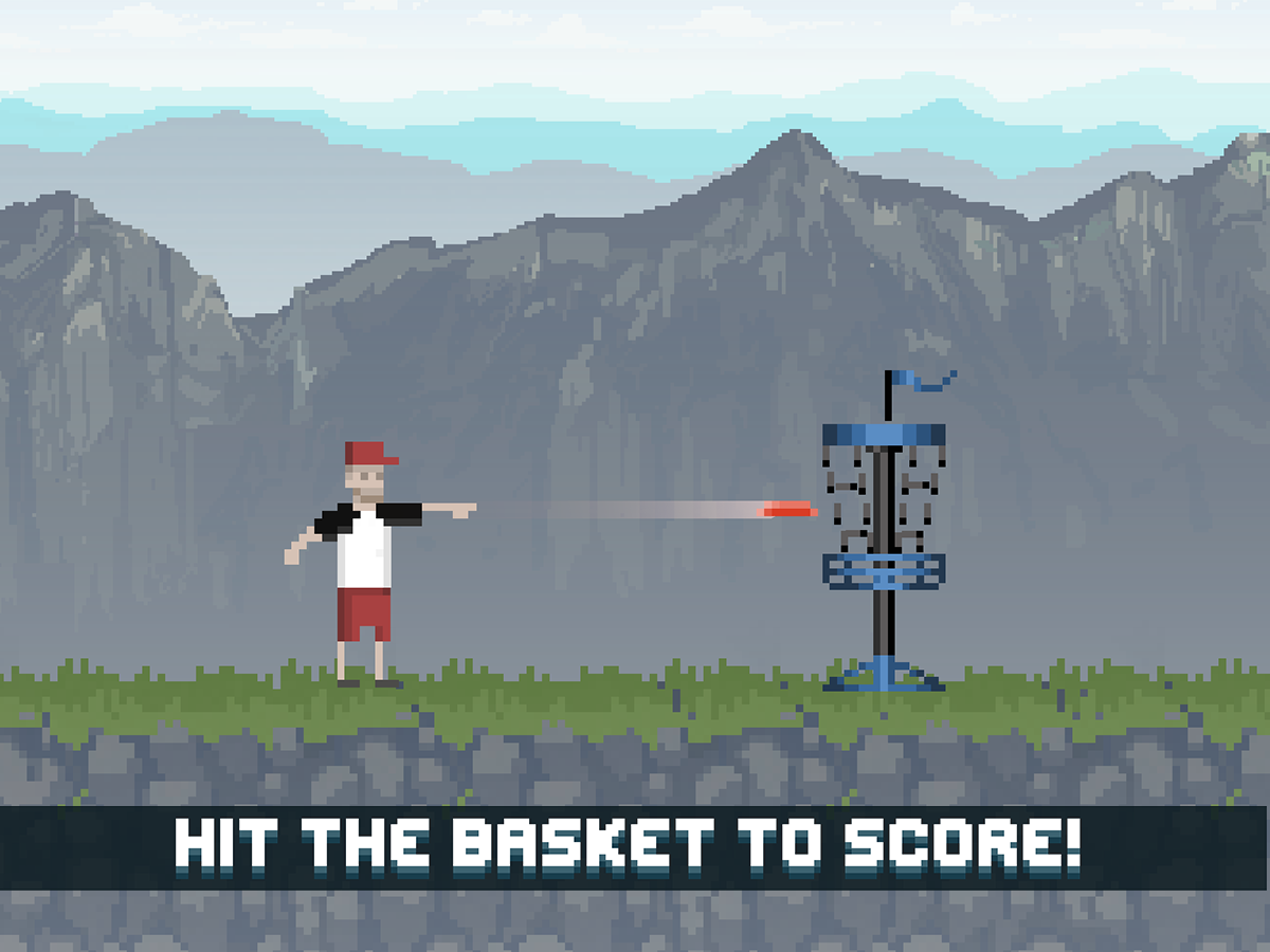 Pixel Disc Golf 2游戏截图