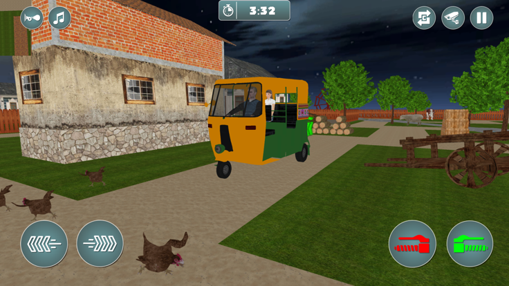 Auto Rickshaw Driving Game游戏截图