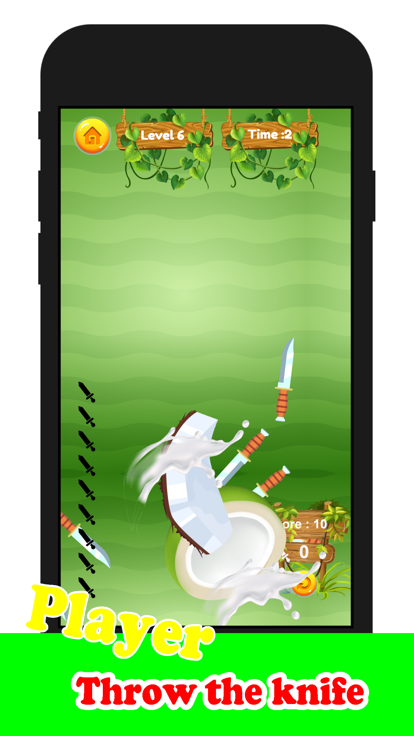 Knife Hit Fruits游戏截图