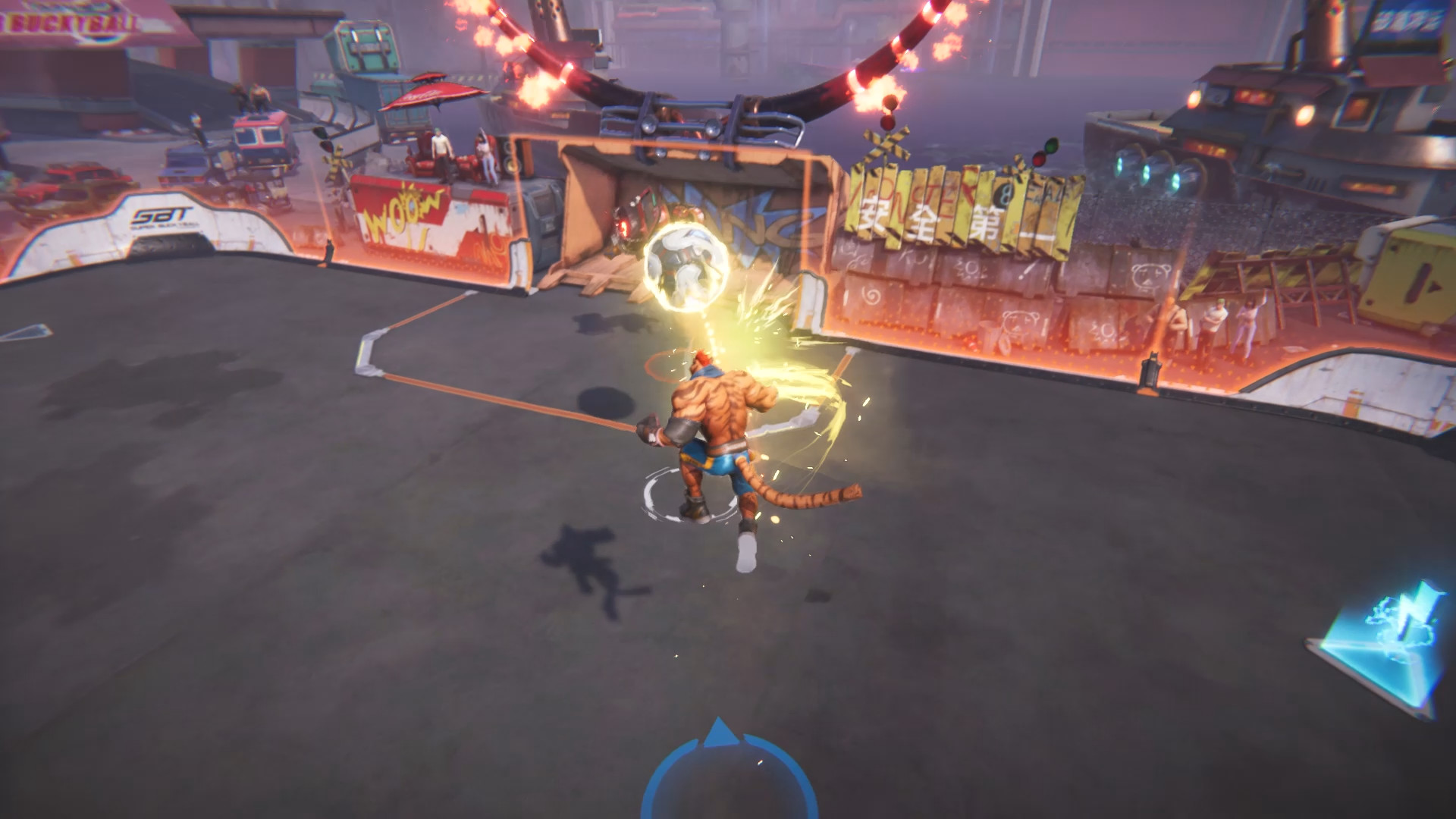 超级巴基球季前赛游戏截图