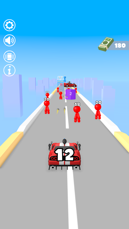 Car Gun Run游戏截图