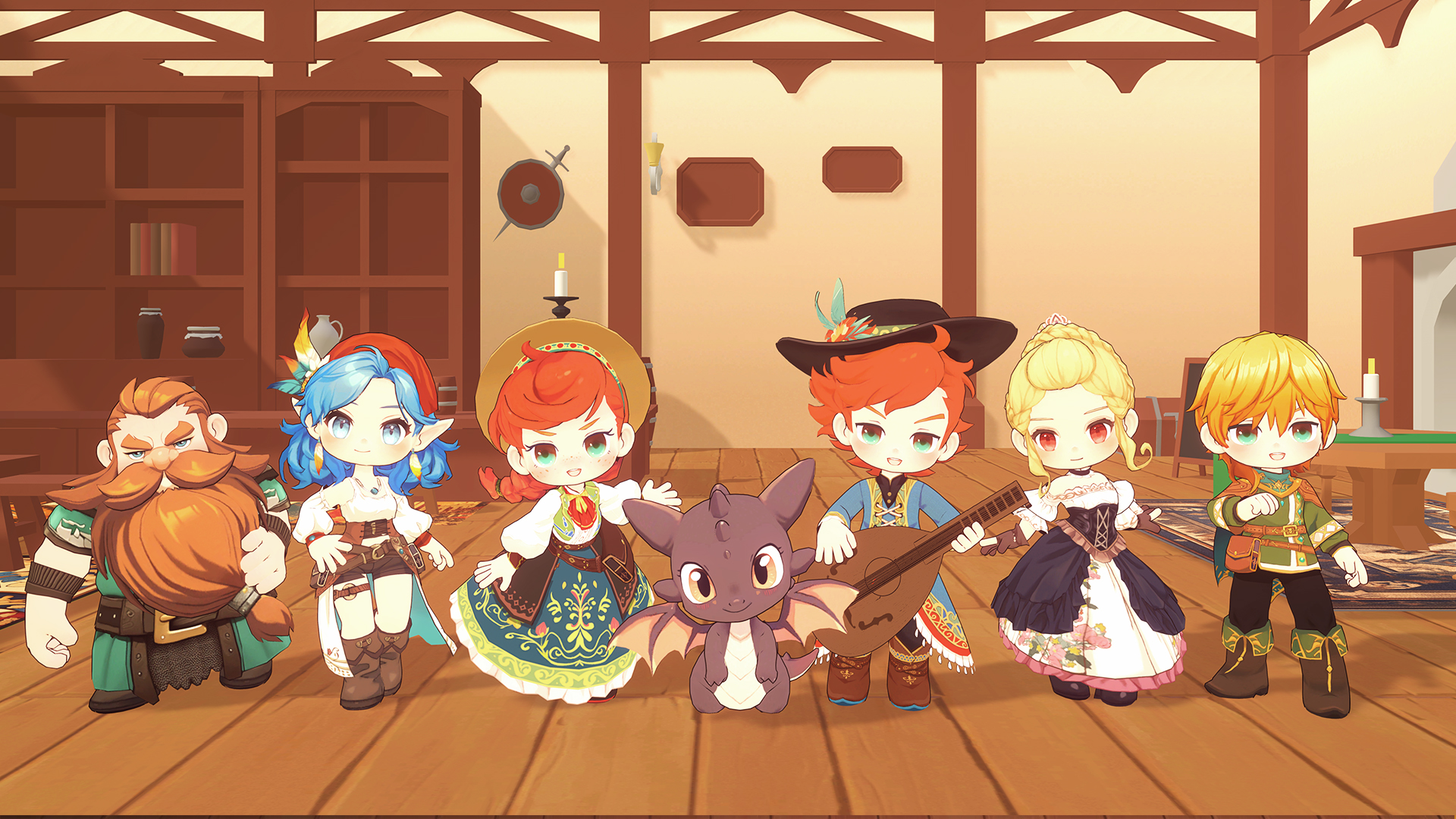 龙之歌:美食与冒险游戏截图