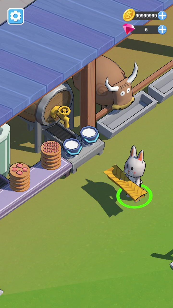 萌兔餐厅游戏截图