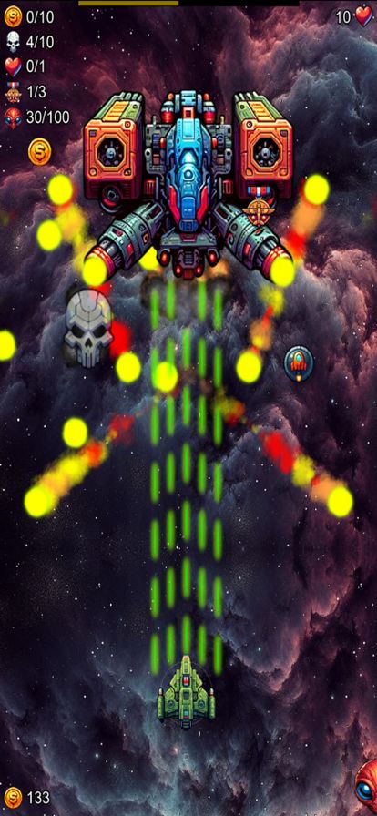Space Wars: PVE Boss Battles游戏截图