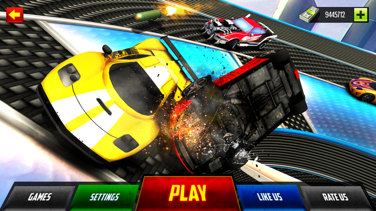 Whirlpool Demolition Car War Destruction游戏截图