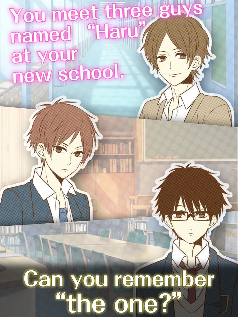 Screenshot of In Search of Haru : Otome Game Sweet Love Story
