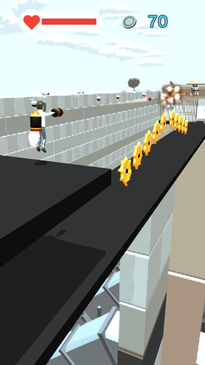 Rocket Man Run游戏截图