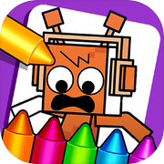Coloring Book incredible: Spru