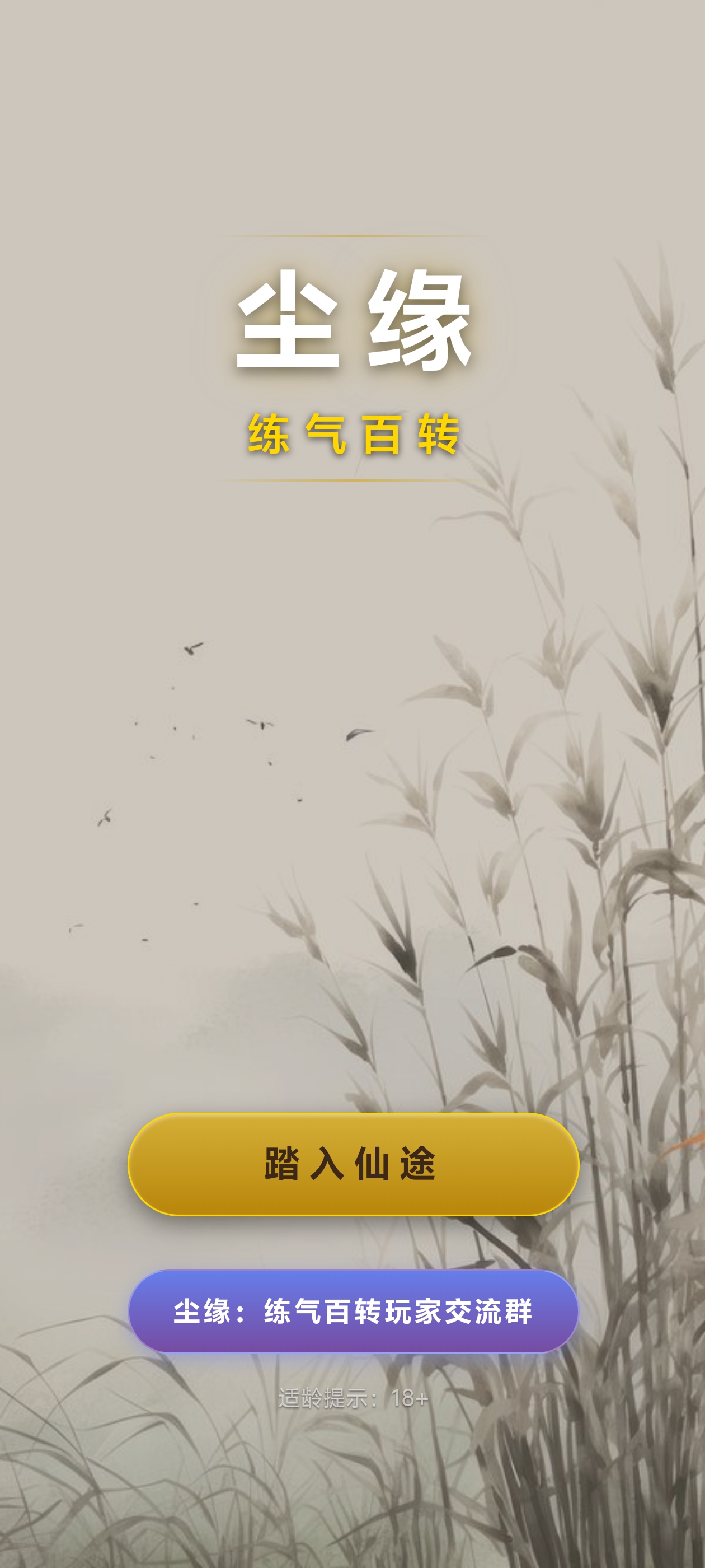 尘缘：练气百转游戏截图