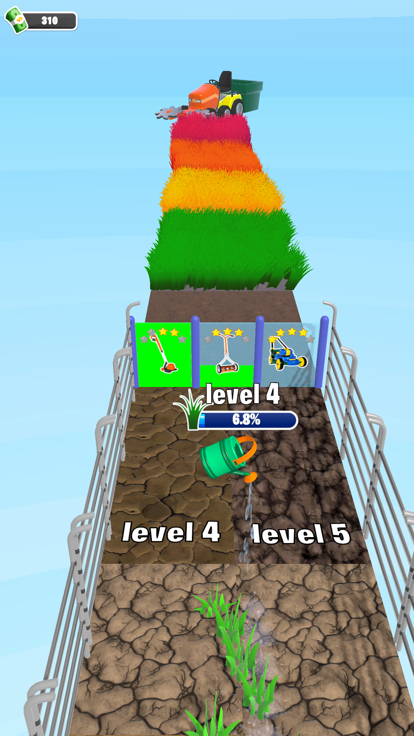 Mower Run游戏截图