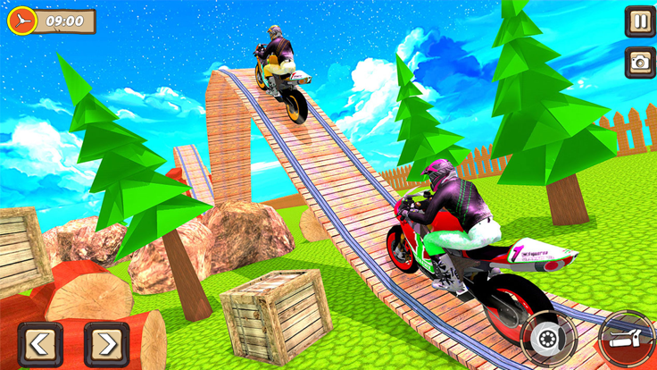 特技自行车摩托赛车的Xtreme游戏截图