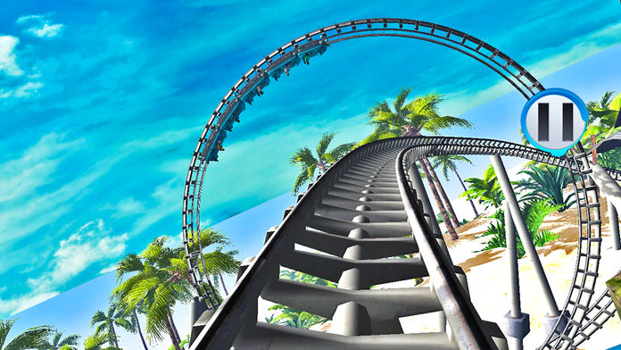 Roller Coaster : Amazing Island Visit Pro游戏截图
