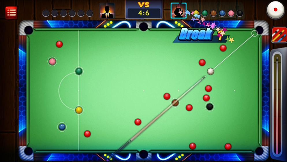 Screenshot of 8 Ball pool, Snooker Billiards