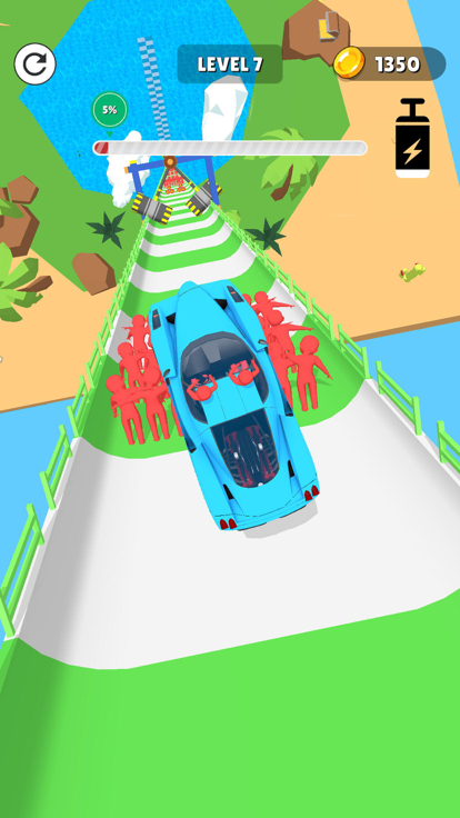 Car Fall Mega Ramp游戏截图