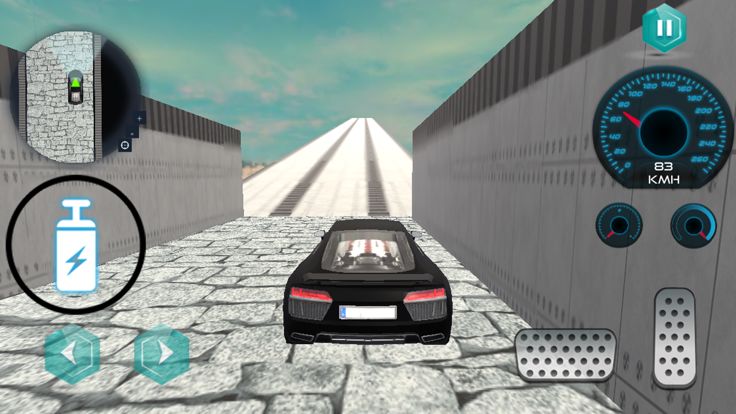 致命 坡道 汽车 特技游戏截图