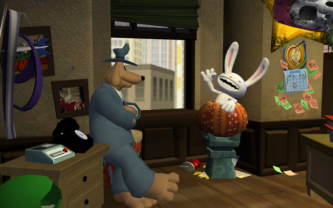Sam & Max 203: Night of the Raving Dead游戏截图