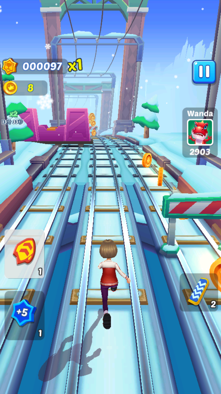 地铁跑酷模拟器游戏截图