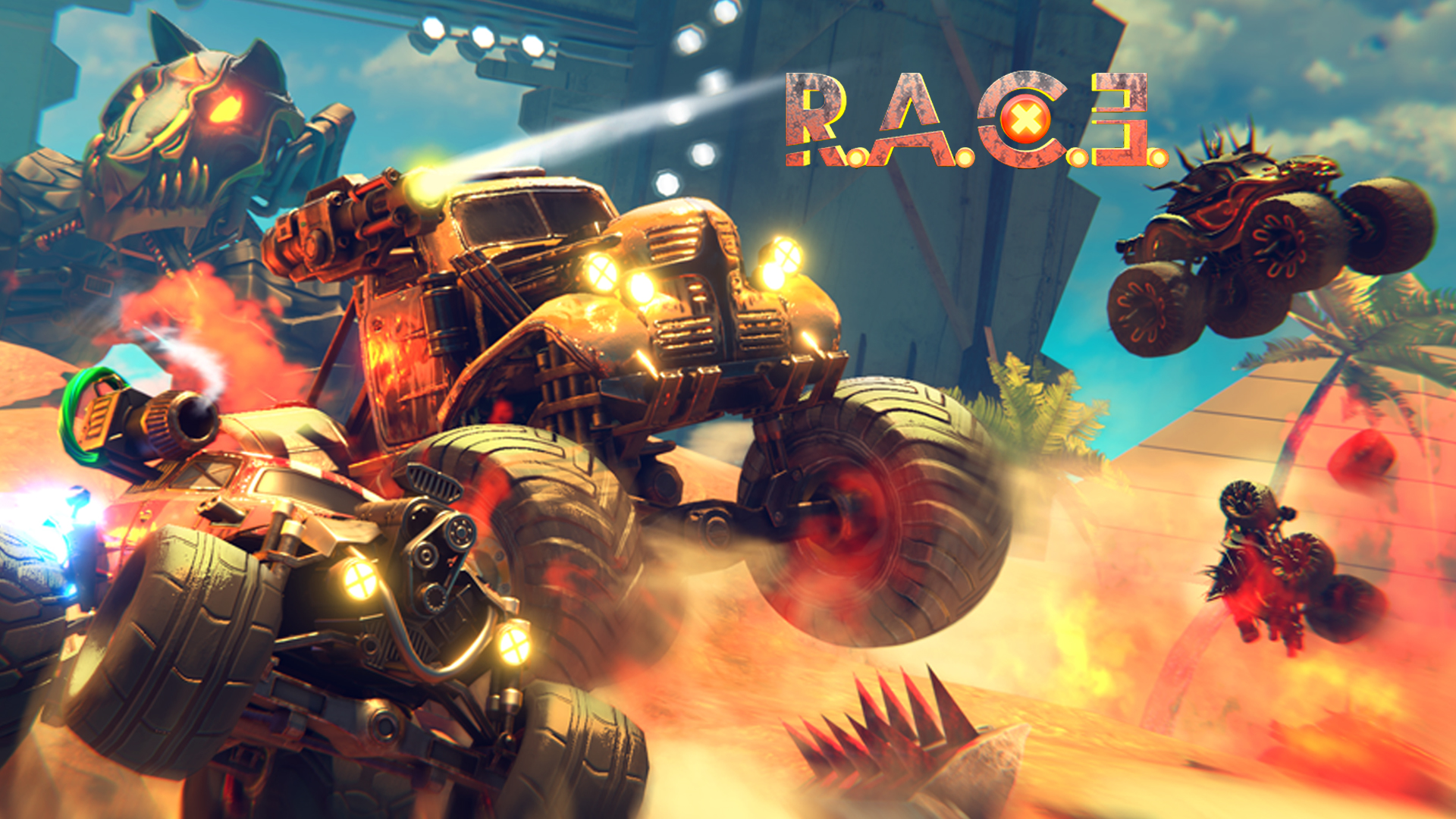 RACE: Rocket Arena Car Extreme游戏截图